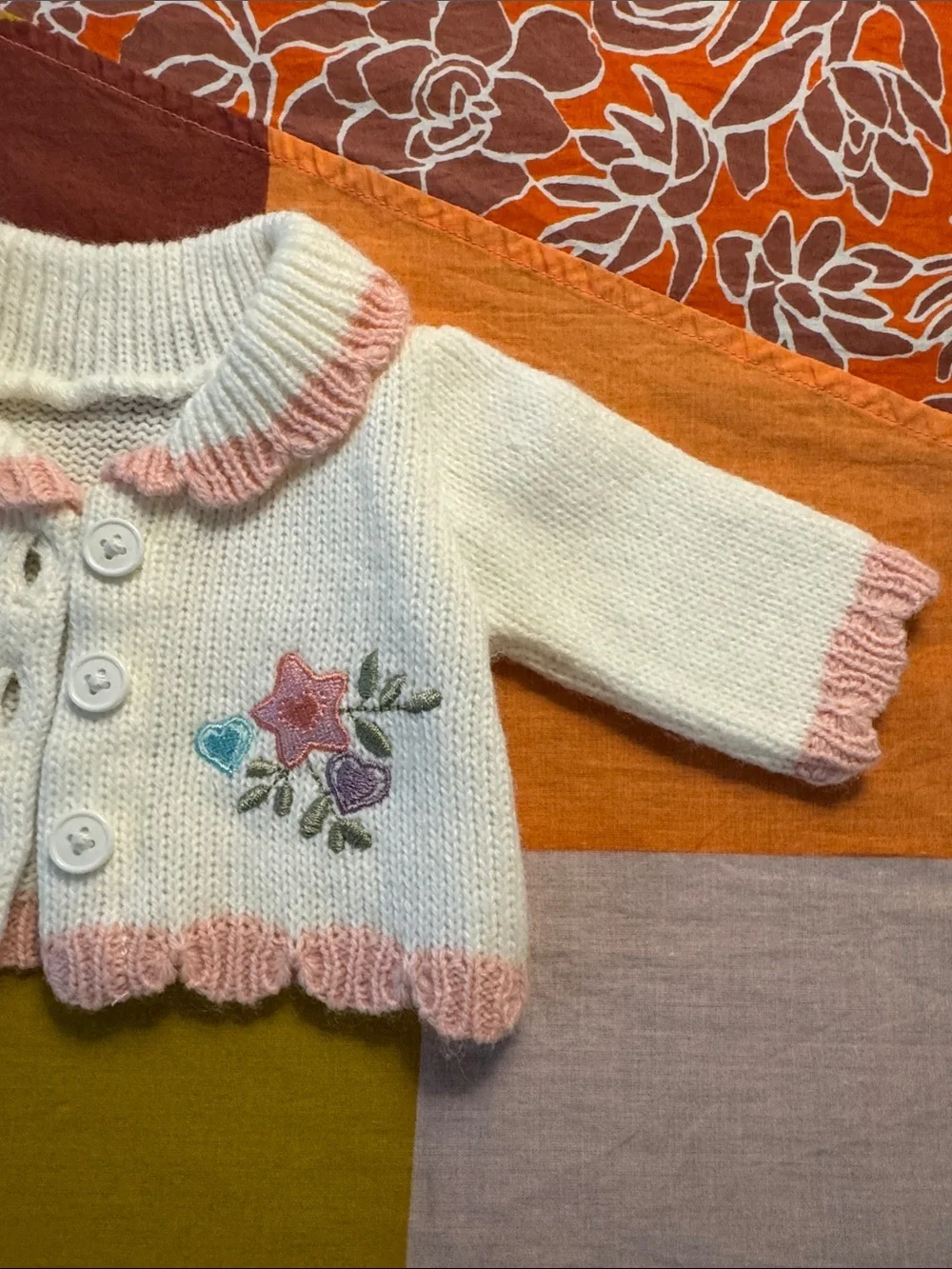 American girl bitty baby cardigan sweater